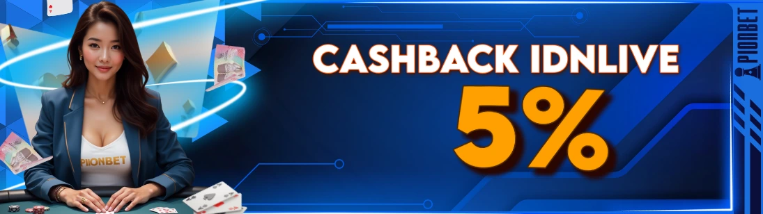 CASHBACK IDNLIVE