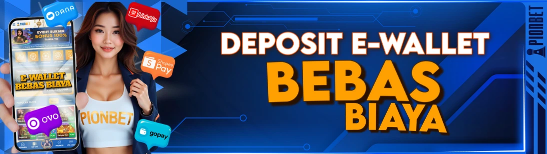 Deposit e-wallet bebas biaya